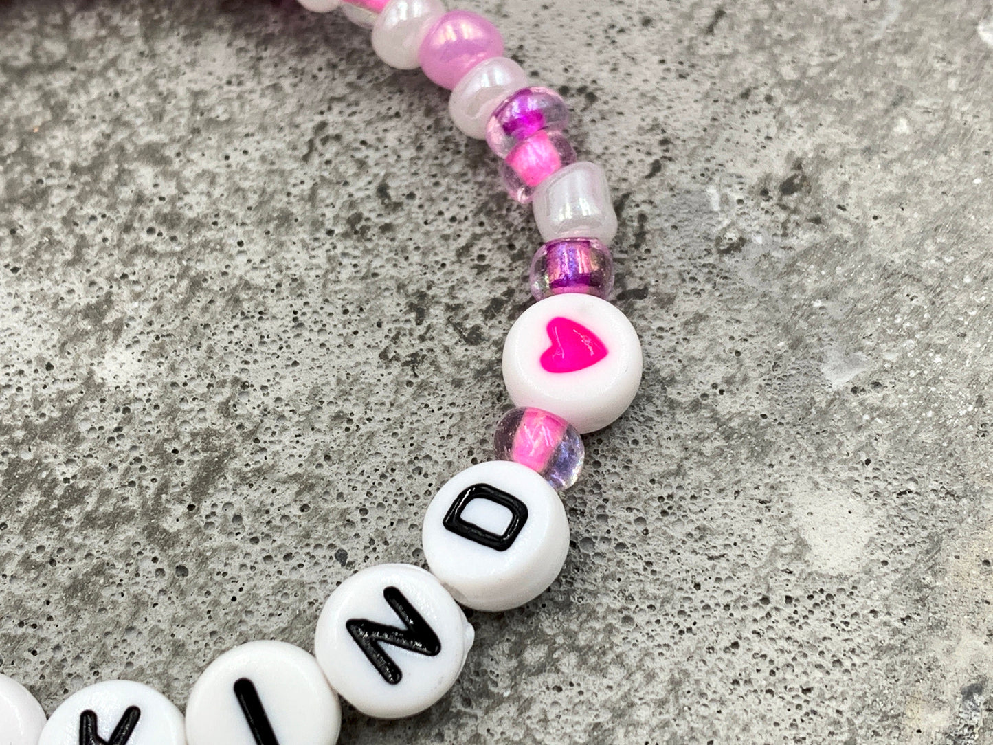 Armband Schulkind Rocailles - Glücksbringer Perlenarmband erster Schultag Geschenk Einschulung - viele Farben - personalisierbar
