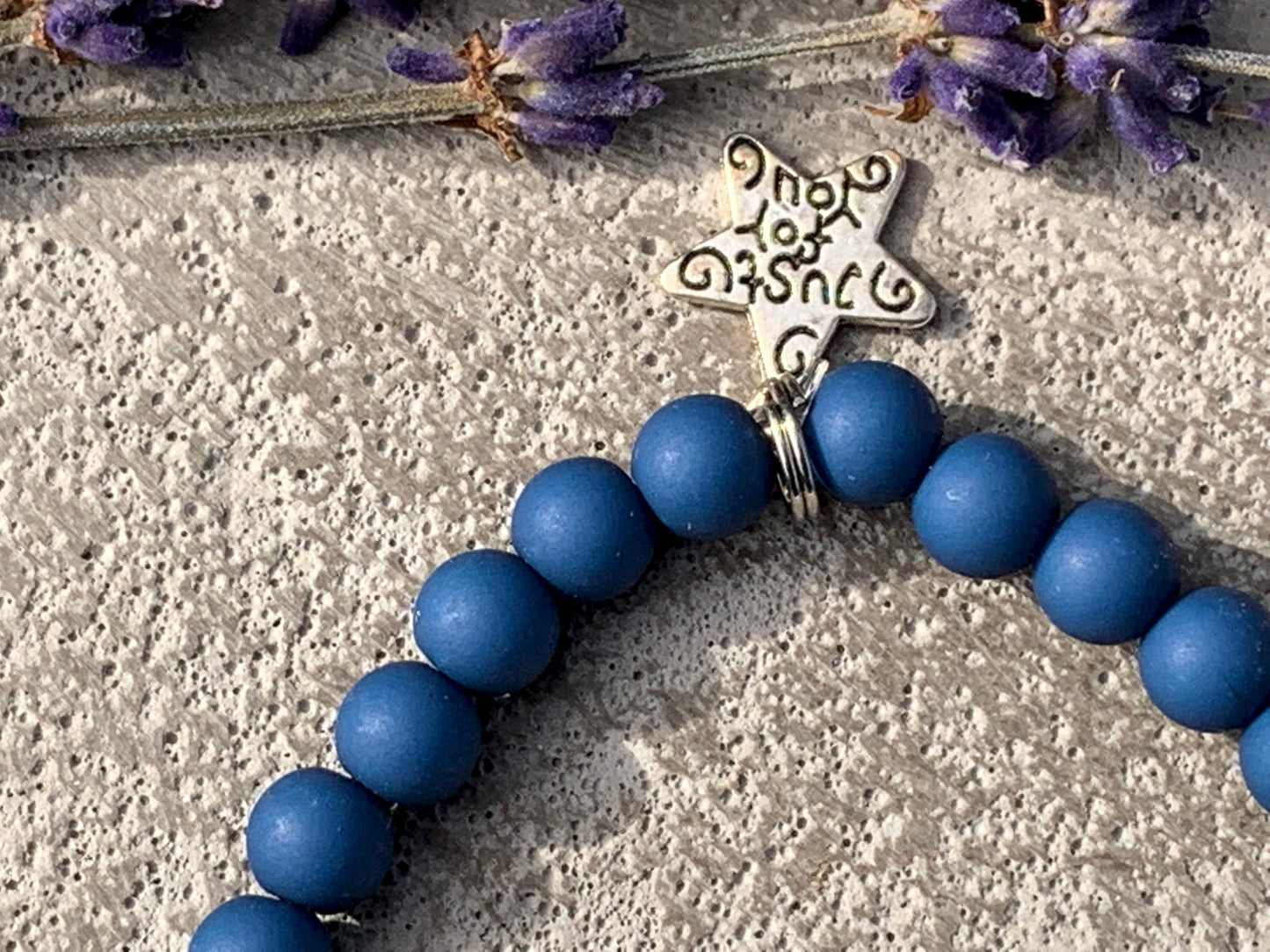 Armband Schulkind Junge Petrol Acryl - Geschenk Schulanfang Mädchen oder Junge Glücksarmband erster Schultag - viele Farben personalisierbar