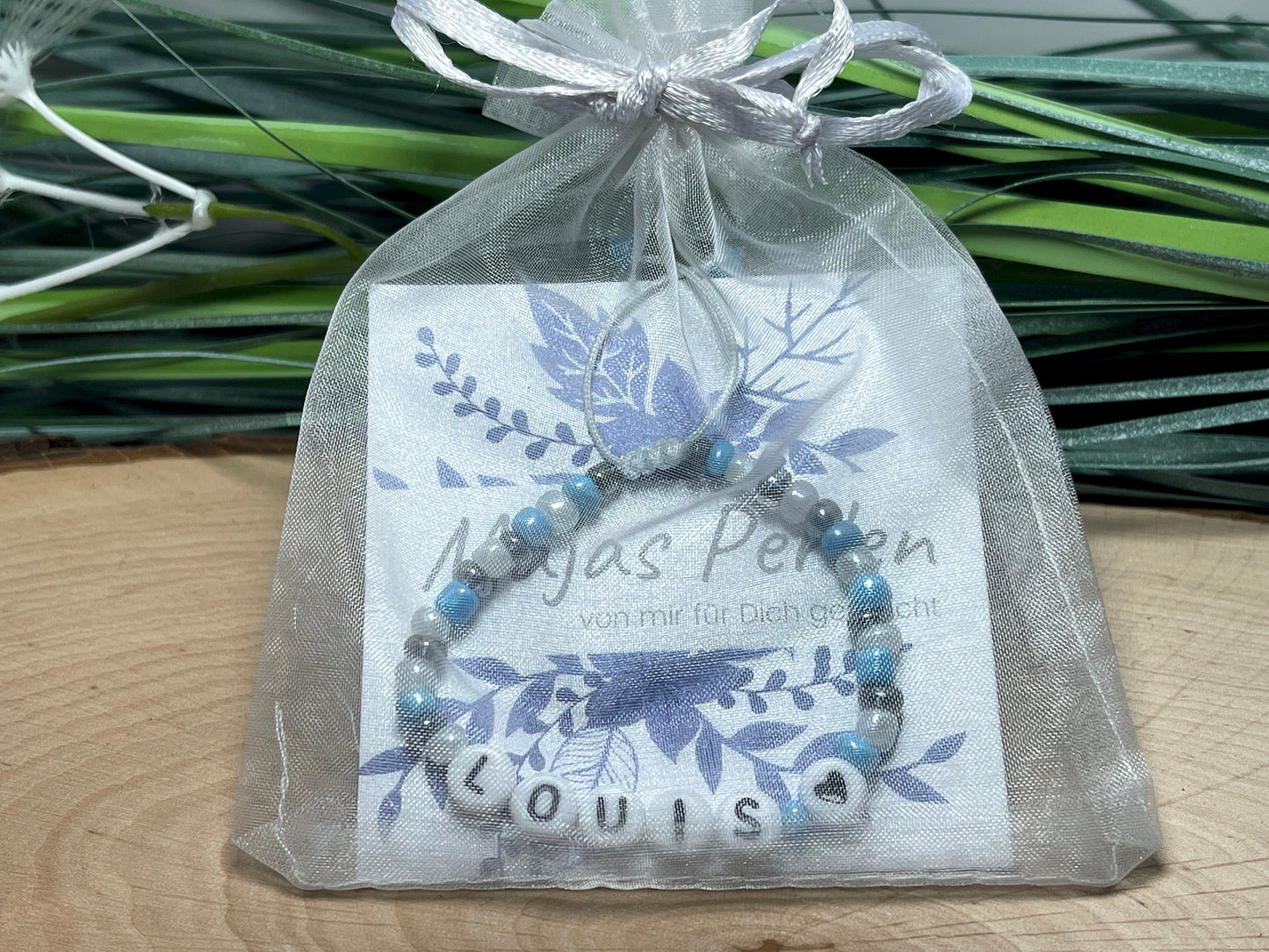 Armband mit Namen Makramee einstellbar - Geschenk Mädchen Geburtstag Namensarmband Kinderarmband - Wunschfarbe - Größe XXS bis XL