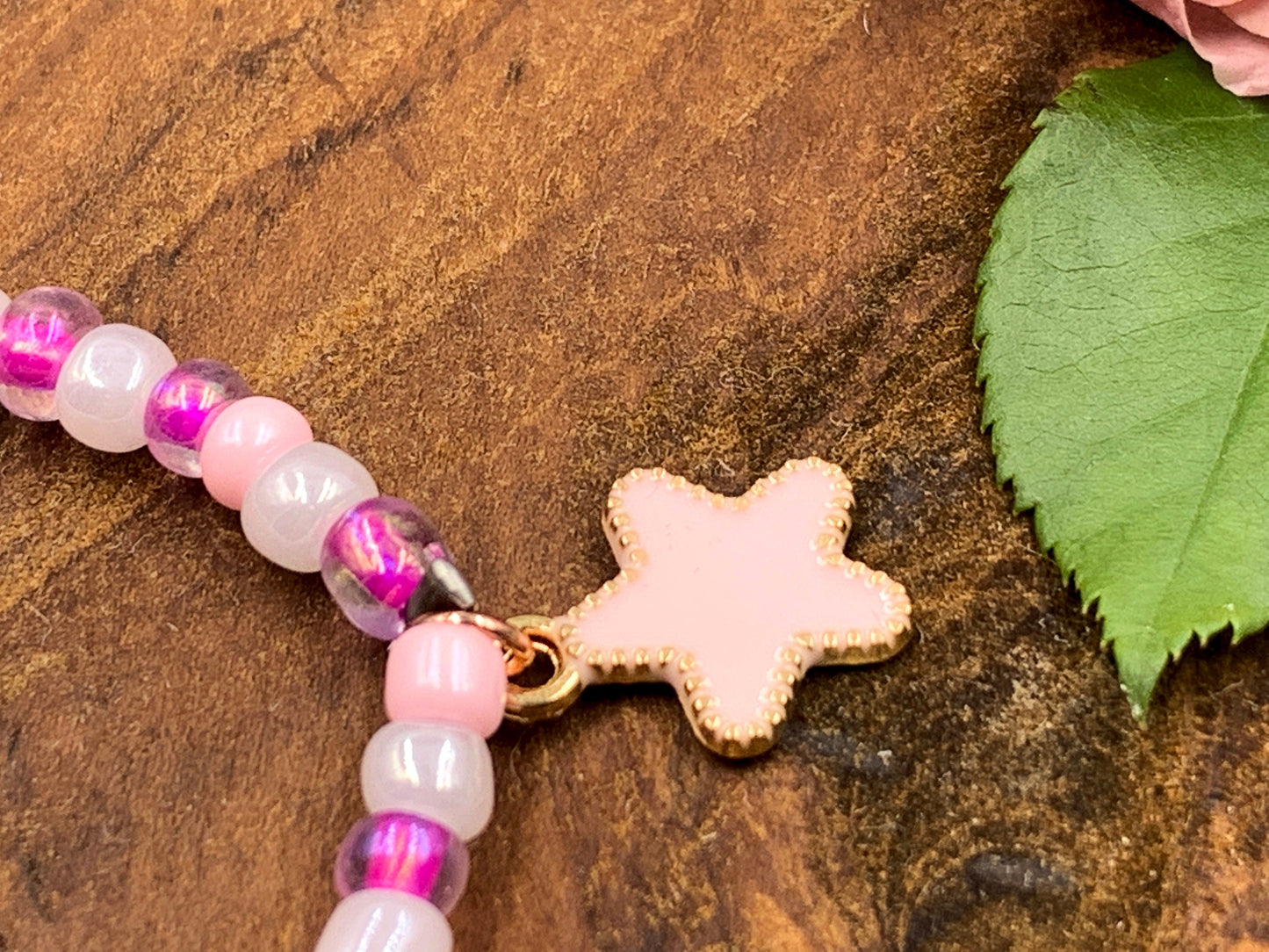 Armband Name Rocailles Glasperlen - Geschenk Mädchen Namensarmband Lieblingsmensch Kinderarmband Perlen - personalisierbar - viele Farben