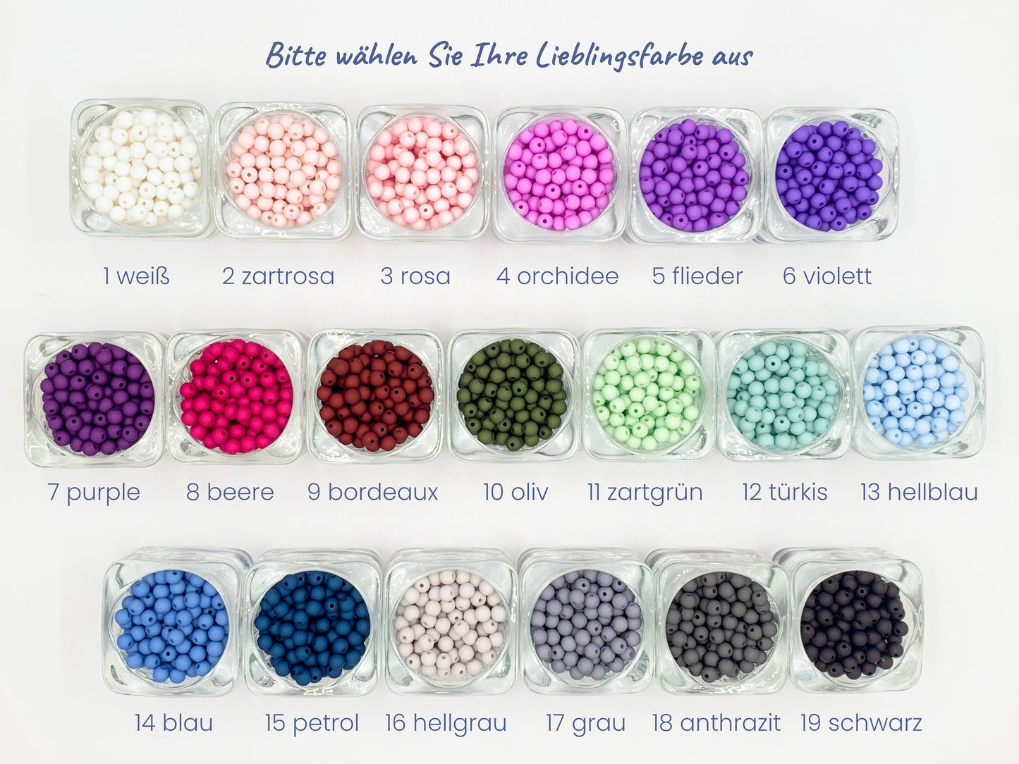 Armband Ringjunge Acryl Oliv - Perlen 6 mm - Geschenk Ringkind Ringmädchen- rund um Hochzeit - viele Farben - alle Größen - handmade
