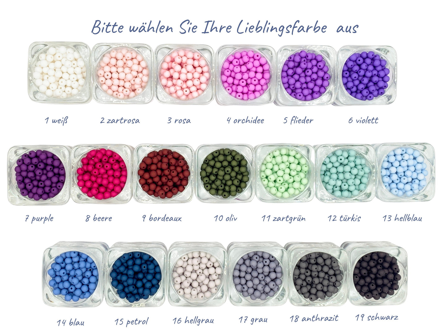 Armband Schulkind Türkis Acryl - Geschenk Schulanfang Junge oder Mädchen Glücksbringer erster Schultag - viele Farben - personalisierbar