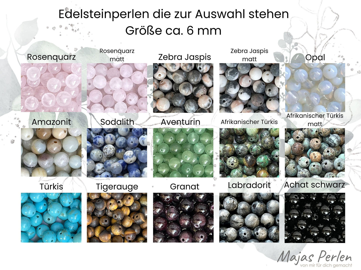 Perlenarmband Brautoma Rosenquarz echter Naturstein Herz  Roségold - Geschenk Braut Trauzeugin Erinnerungsarmband Hochzeit personalisierbar