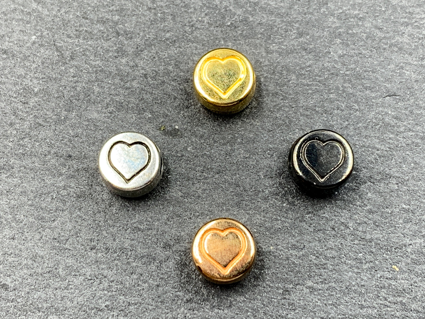 Armband Bergkristall, Bergkristallarmband Makramee, Armband Herz, Mix and Match